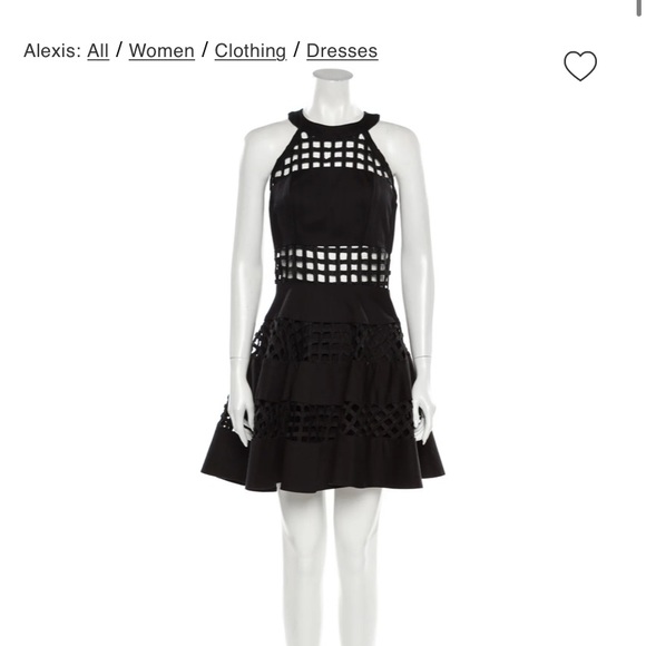 Alexis Dresses & Skirts - Black mini cut out dress!